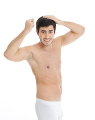 Fototapeta premium man in underwear