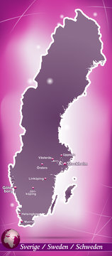 Schweden Abstrakter Hintergrund in Violett