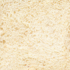close up of white bread slice