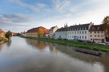 Fototapeta premium Bamberg, Am Leinritt