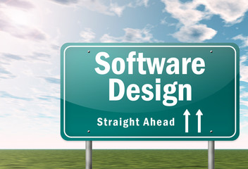 Highway Signpost "Software Design"