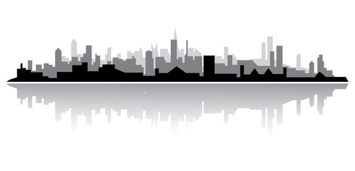 Obraz premium citysilhouette02