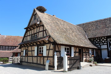 Fototapeta na wymiar Maison éco musée d'Alsace