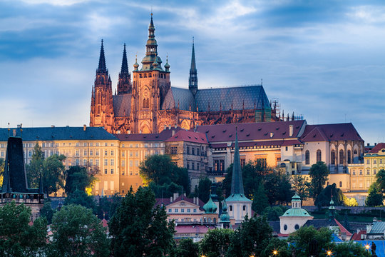 Prag am Abend