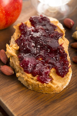 Peanut Butter and Jelly Sandwich