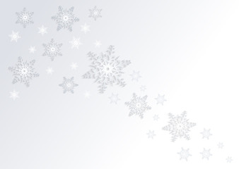 Snowflakes background