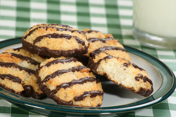 chocolate macaroons
