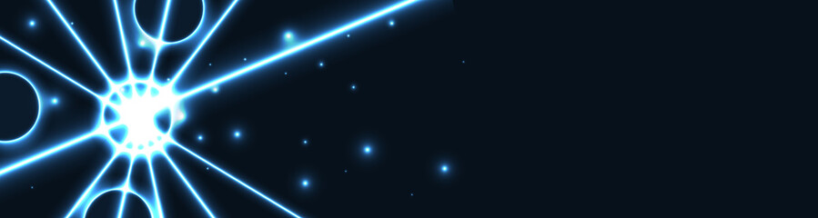 The blue star web banner