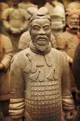 Fototapete Rund Chinesische Terrakotta-Armee - Xian © lapas77