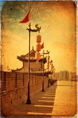 Fotobehang Xian - ancient city wall   © lapas77