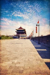 Foto op Canvas Xian - ancient city wall   © lapas77