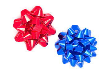 Two  bow on isolated