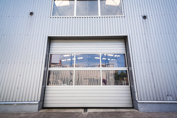 Door of an industrial hall