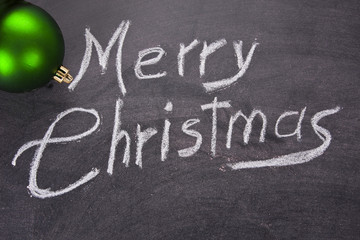 merry christmas on the board
