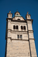 Fototapeta na wymiar Detail of city of Genoa in Italy