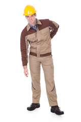 Mechanic Suffering From Back Pain