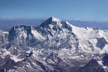 Papier Peint photo Makalu Mont Everest - Sommet du monde (d& 39 un avion)