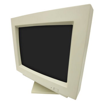 CRT Monitor Side Wide