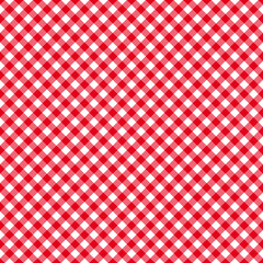 Table cloth seamless pattern red