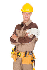 Happy Young Mechanic