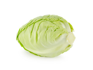 Fototapeta premium cabbage on white background