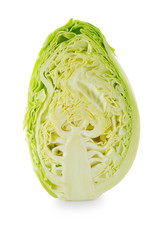 Fototapeta premium cabbage on white background