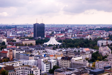 Fototapeta na wymiar Berlin from above