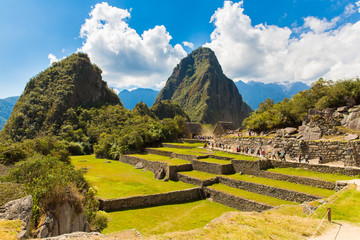 Obraz premium Mysterious city - Machu Picchu, Peru,South America