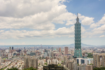 Fototapeta na wymiar Taipei scenery