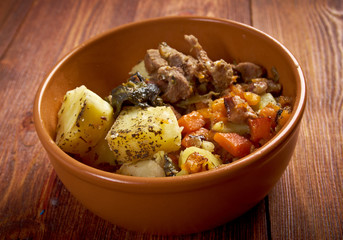 Stew with Carrots and Potatoes