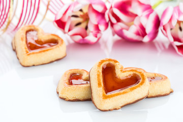 süsses Herz für eine Karte, Hochzeit oder Geburtstag