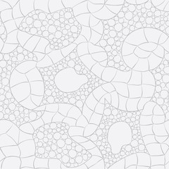 gray knitted vector seamless pattern