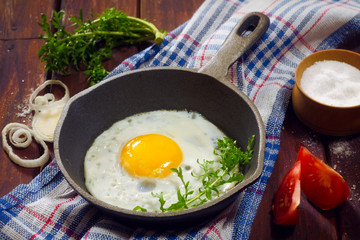 Fried egg
