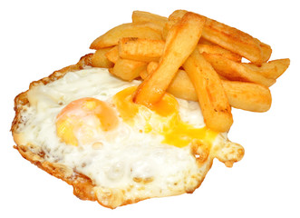 Fried Eggs And Chips