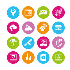 communication icons, web app icons