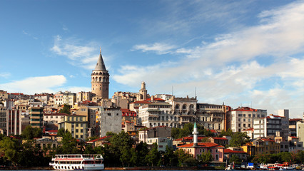 Fototapeta na wymiar Galata district - Istanbul
