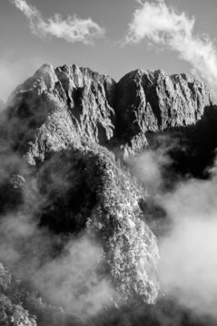 Fototapeta Dramatic mountain landscape