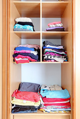 Closet - wardrobe, clothes