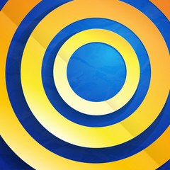 Colorful paper circles abstract background