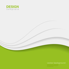 Background Eco Abstract Vector. Creative ecology design