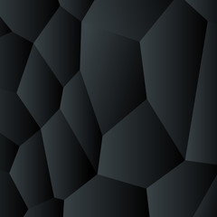 Background abstract black vector creative design. Cells pattern