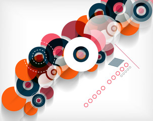 Obraz premium Technology geometric shape abstract background