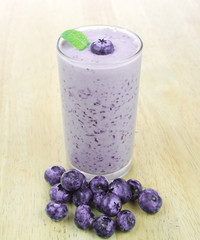 Blueberry smoothie