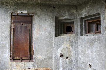 Bunker of Val Frejus (military area) © biolphoto