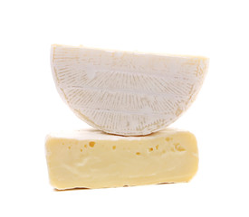 Close up of brie cheese.