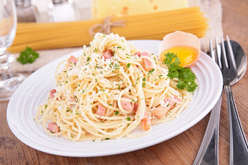 pasta carbonara