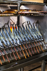 Fishes on Sticks on Display