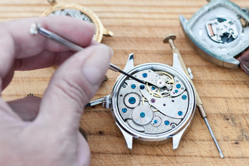 Repair of watches