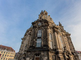 Fototapeta na wymiar Frauenkirche in Dresden Germany