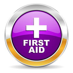 Fototapeta premium first aid icon